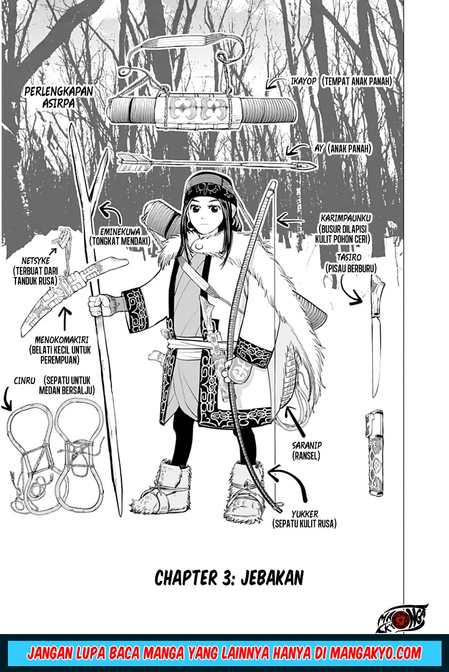 Golden Kamuy Chapter 03 Gambar 1